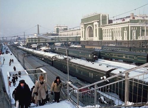 Estación Novosibirsk del Transiberiano