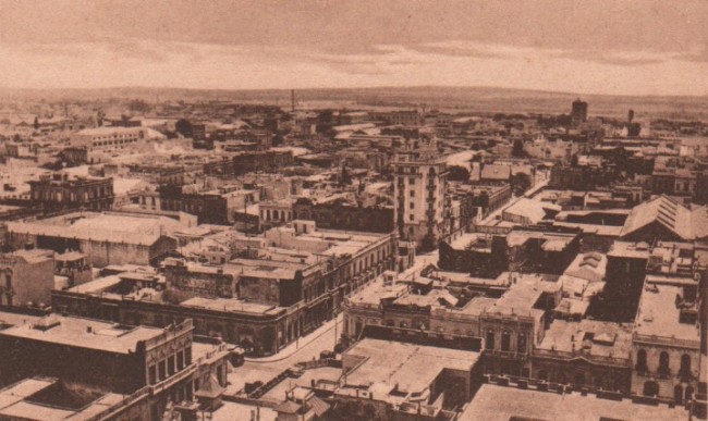 Rosario city at early XX century.